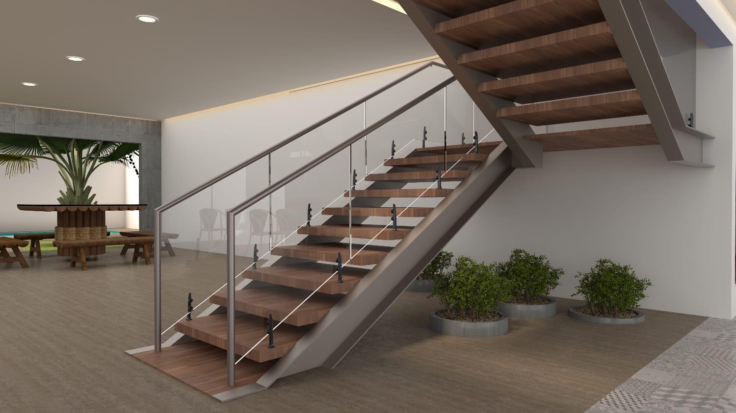 Glass Railing Duplex